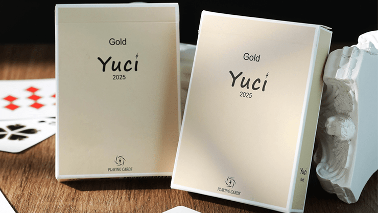 Yuci Gold Playing Cards by TCC - Merchant of Magic