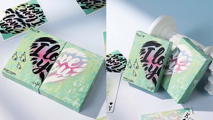 Yuci Heart Signal Blind Box (2 decks) Playing Cards by TCC - Merchant of Magic