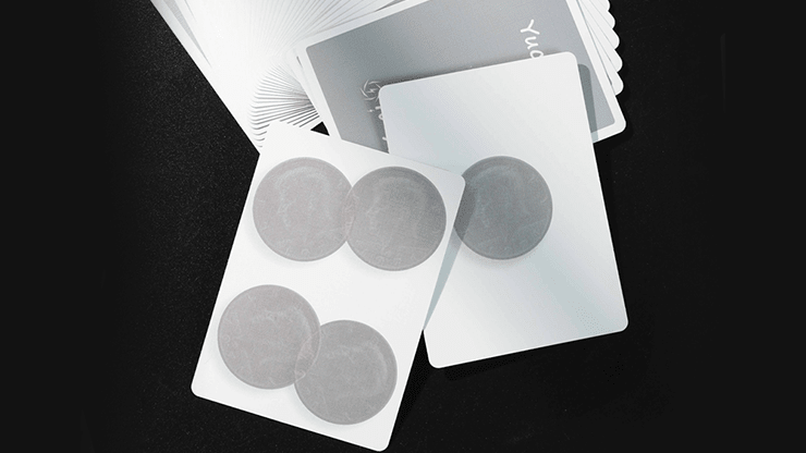 Yuci Silver Playing Cards by TCC - Merchant of Magic