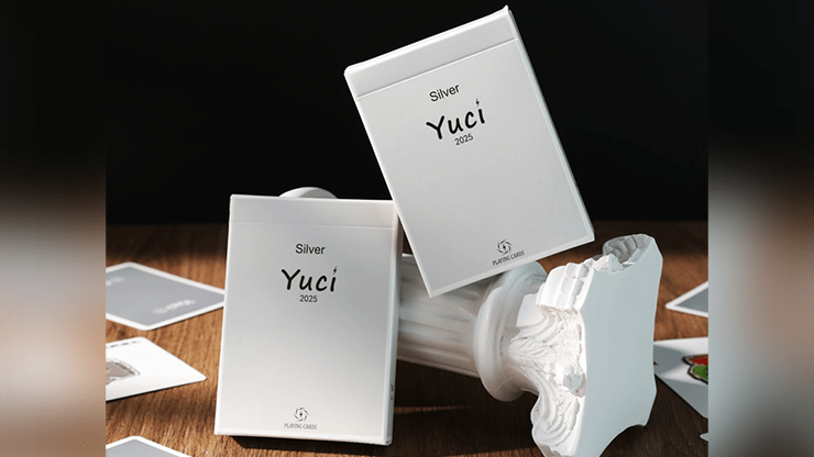 Yuci Silver Playing Cards by TCC - Merchant of Magic