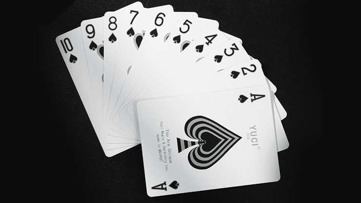 Yuci Silver Playing Cards by TCC - Merchant of Magic