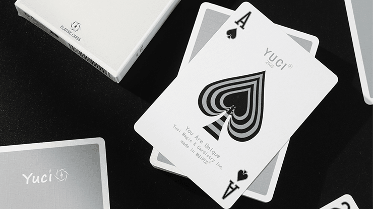 Yuci Silver Playing Cards by TCC - Merchant of Magic