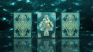 Zodiac (Aquarius) Luminous Edition Playing Cards by TCC - Merchant of Magic