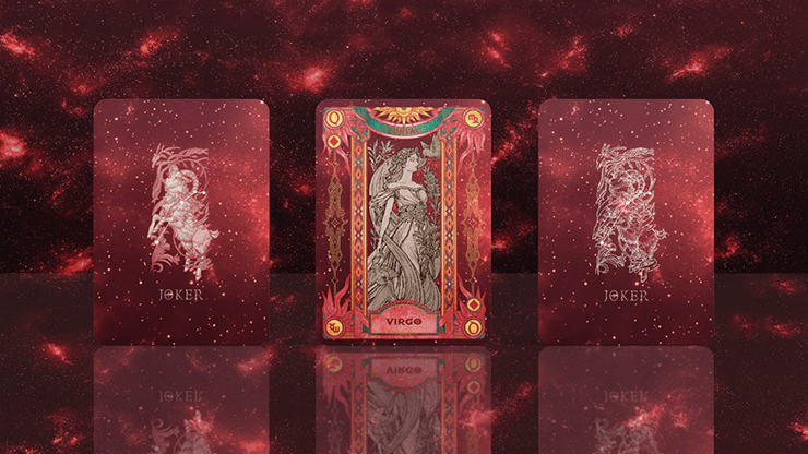 Zodiac (Aries) Luminous Edition Playing Cards by TCC - Merchant of Magic