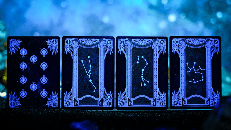 Zodiac (Astrology Chart) Luminous Edition Playing Cards by TCC - Merchant of Magic
