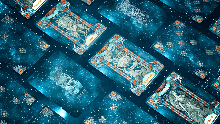 Zodiac (Cancer) Luminous Edition Playing Cards by TCC - Merchant of Magic