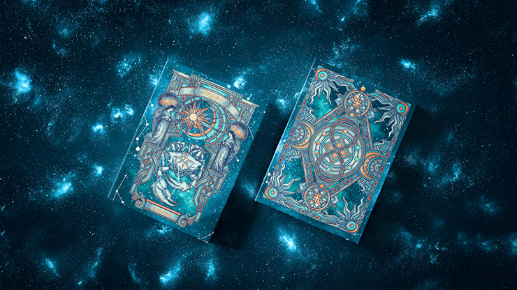 Zodiac (Cancer) Luminous Edition Playing Cards by TCC - Merchant of Magic