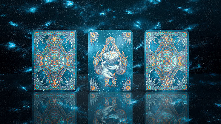 Zodiac (Cancer) Luminous Edition Playing Cards by TCC - Merchant of Magic