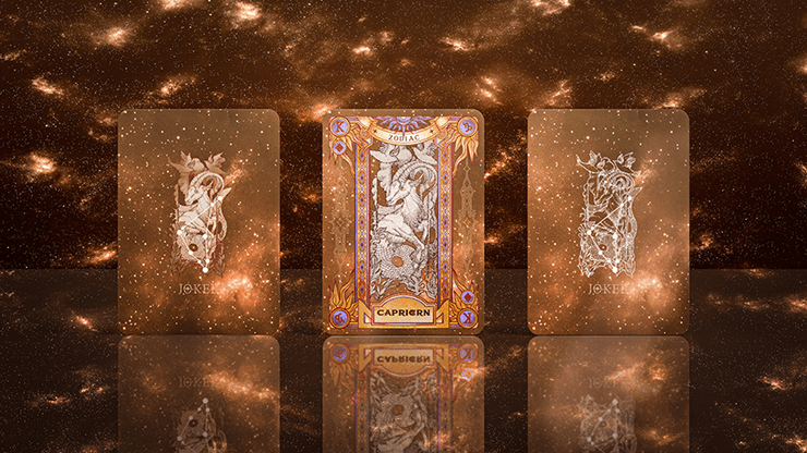 Zodiac (Capricorn) Luminous Edition Playing Cards by TCC - Merchant of Magic