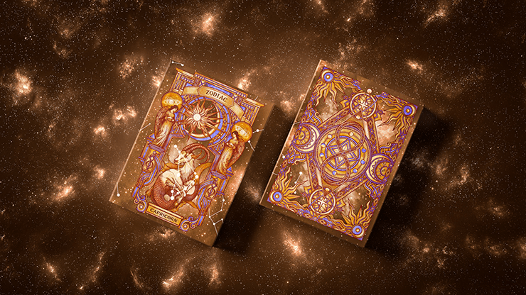 Zodiac (Capricorn) Luminous Edition Playing Cards by TCC - Merchant of Magic