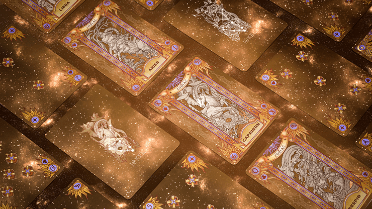Zodiac (Capricorn) Luminous Edition Playing Cards by TCC - Merchant of Magic