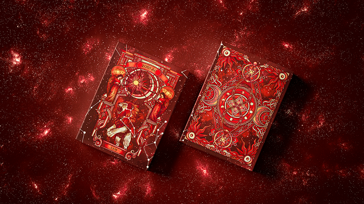 Zodiac (Leo) Luminous Edition Playing Cards by TCC - Merchant of Magic