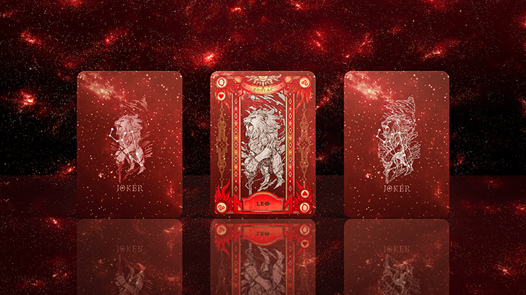 Zodiac (Leo) Luminous Edition Playing Cards by TCC - Merchant of Magic