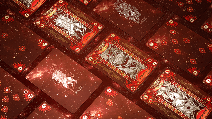 Zodiac (Leo) Luminous Edition Playing Cards by TCC - Merchant of Magic