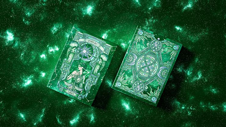 Zodiac (Libra) Luminous Edition Playing Cards by TCC - Merchant of Magic