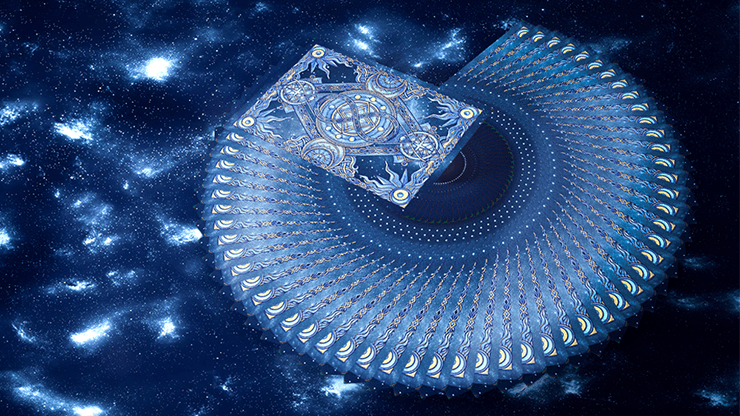 Zodiac (Pisces) Luminous Edition Playing Cards by TCC - Merchant of Magic