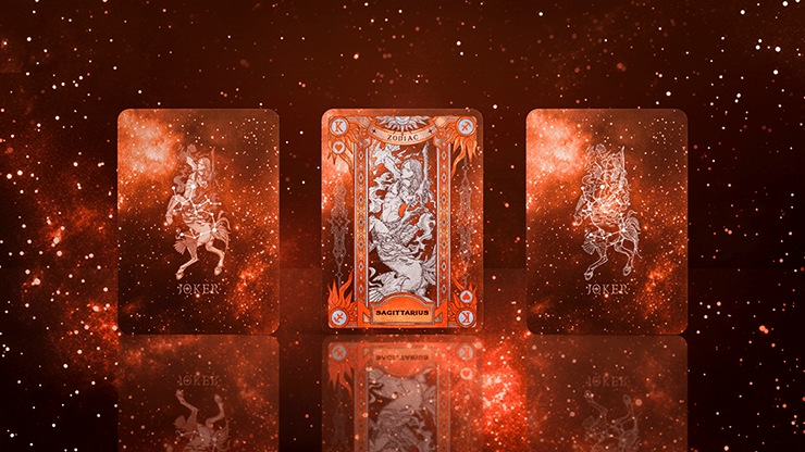 Zodiac (Sagittarius) Luminous Edition Playing Cards by TCC - Merchant of Magic