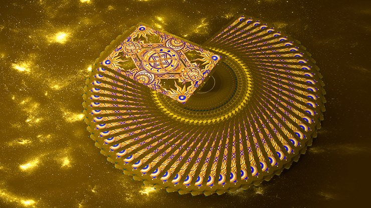 Zodiac (Taurus) Luminous Edition Playing Cards by TCC - Merchant of Magic
