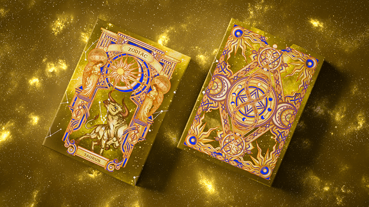 Zodiac (Taurus) Luminous Edition Playing Cards by TCC - Merchant of Magic