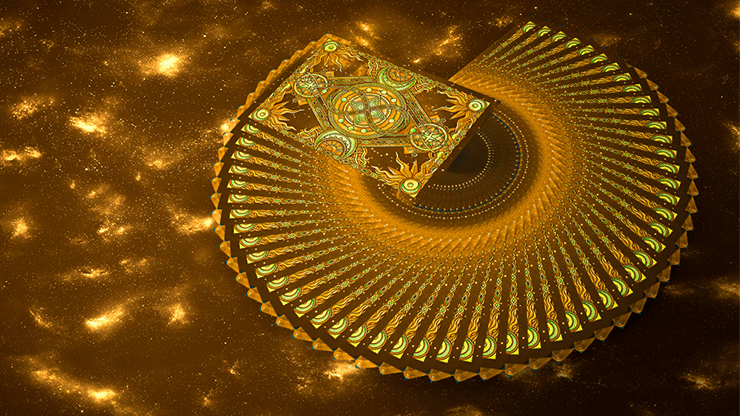 Zodiac (Virgo) Luminous Edition Playing Cards by TCC - Merchant of Magic
