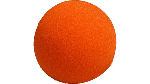 1 x 4 inch Super Soft Sponge Ball (Orange) - Merchant of Magic