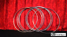 12 inch Linking Rings SS (8 Rings) by Mr Magic - Merchant of Magic