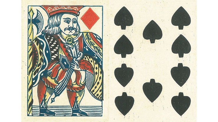 1858 Samuel Hart Reproduction Playing Cards - Merchant of Magic