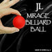 2 Inch Mirage Billiard Balls by JL (RED, single ball only) - Merchant of Magic