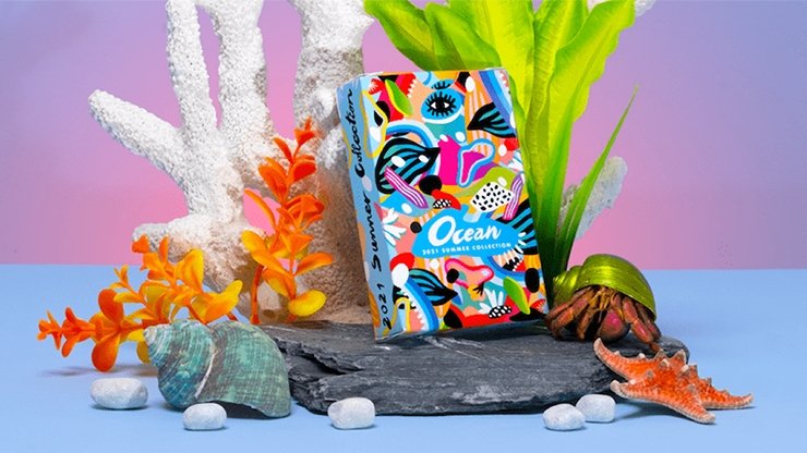 2021 Summer Collection: Ocean Playing Cards by CardCutz - Merchant of Magic