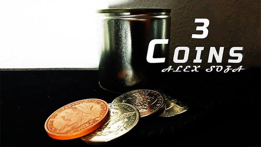 3 Coins By Alex Soza video - INSTANT DOWNLOAD - Merchant of Magic