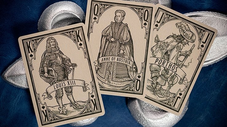 3 Musketeer Playing Cards by Kings Wild Project - Merchant of Magic