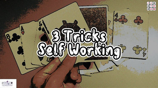 3 Self Working Tricks by Shark Tin and JJ Team - INSTANT DOWNLOAD - Merchant of Magic