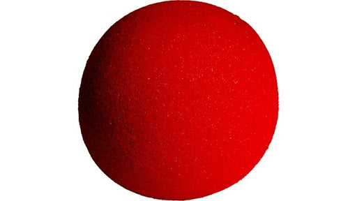 4 inch High Density Ultra Soft Sponge Ball (RED) from Magic by Gosh - Merchant of Magic