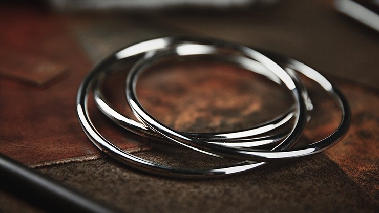 4 inch Linking Rings Chrome by TCC - Merchant of Magic