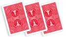 Bicycle Playing Cards 809 Mandolin Red by USPCC