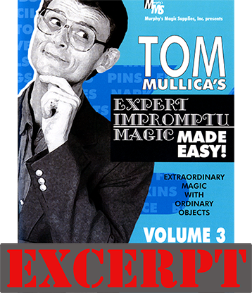 Stern Paper Fold - INSTANT DOWNLOAD (Excerpt of Mullica Expert Impromptu Magic Made Easy Tom Mullica- #3, DVD)