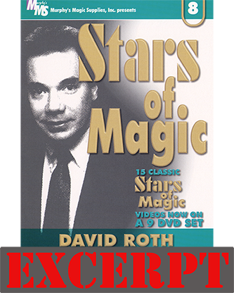 They Both Go Across - INSTANT DOWNLOAD (Excerpt of Stars Of Magic #8 (David Roth))