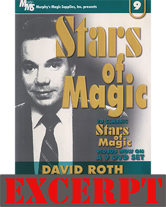 Super Clean Coins Across - INSTANT DOWNLOAD (Excerpt of Stars Of Magic #9 (David Roth))
