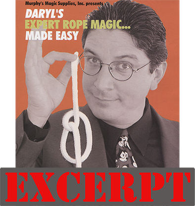 Daryl's Rope Routine (excerpt from Expert Rope Magic Made Easy Vol 3) - INSTANT DOWNLOAD