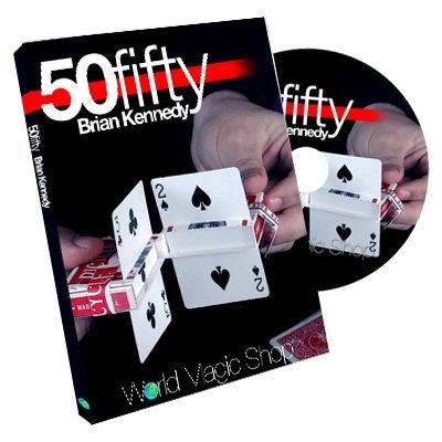 50 Fifty (DVD and Gimmick) by Brian Kennedy - DVD-sale - Merchant of Magic