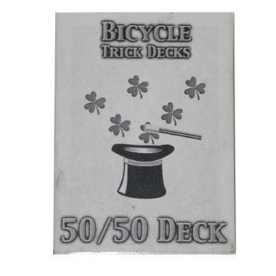 50/50 Decks Bicycle (Blue) - Merchant of Magic