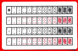 52 on 1 Cards (Royal back) 1 card= 1 unit. - Merchant of Magic