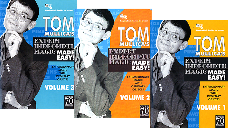 Mullica Expert Impromptu Magic Made Easy Set (Vol 1 thru 3) Tom Mullica - INSTANT DOWNLOAD