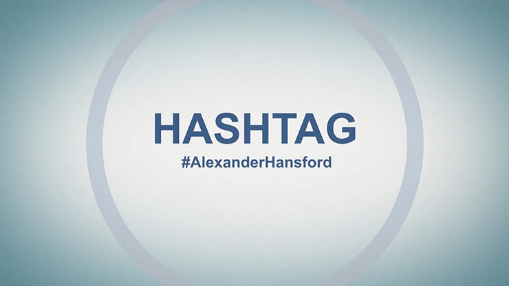 Hashtag by Alex Hansford - INSTANT DOWNLOAD