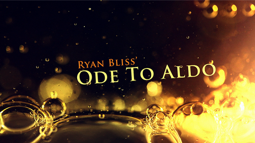 Ode To Aldo by Ryan Bliss - INSTANT DOWNLOAD
