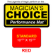 Standard Close-Up Mat (RED - 10.5x15.5) by Ronjo - Trick