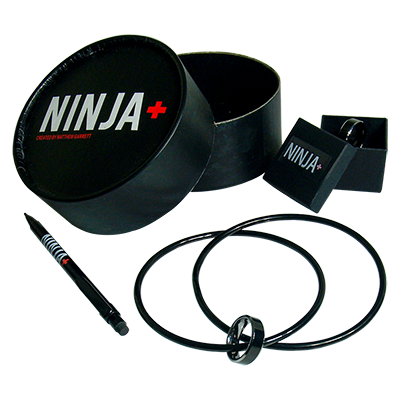 Ninja+ Deluxe BLACK (Gimmicks & DVD) by Matthew Garrett 