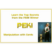 Manipulation with Cards from PEKI - - INSTANT DOWNLOAD