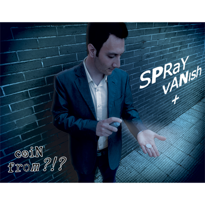Spray Vanish + Coin from ?!? by Sandro Loporcaro - - INSTANT DOWNLOAD