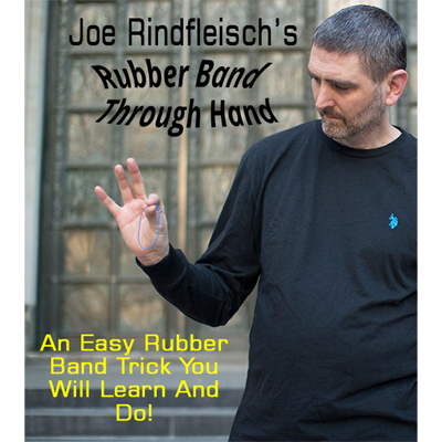 Rubber Band Through Hand by Joe Rindfleisch - INSTANT DOWNLOAD